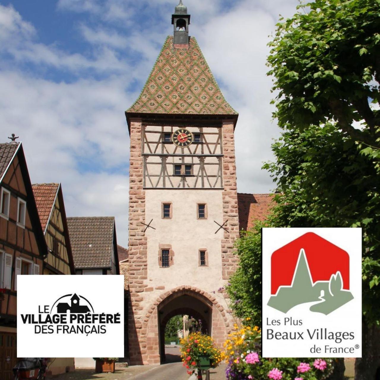 Appartements Duplex 3 Et 4 Personnes - Climatisation - Village Elu Parmi Les "Plus Beaux Villages De France" - Route Des Vins - Centre Alsace Bergheim Extérieur photo