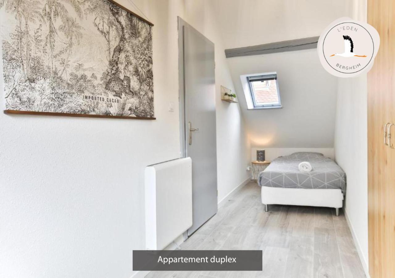 Appartements Duplex 3 Et 4 Personnes - Climatisation - Village Elu Parmi Les "Plus Beaux Villages De France" - Route Des Vins - Centre Alsace Bergheim Extérieur photo