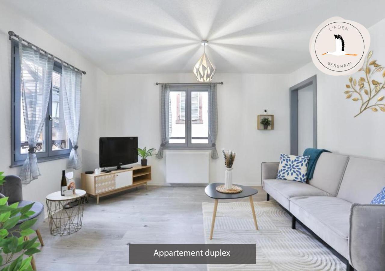 Appartements Duplex 3 Et 4 Personnes - Climatisation - Village Elu Parmi Les "Plus Beaux Villages De France" - Route Des Vins - Centre Alsace Bergheim Extérieur photo