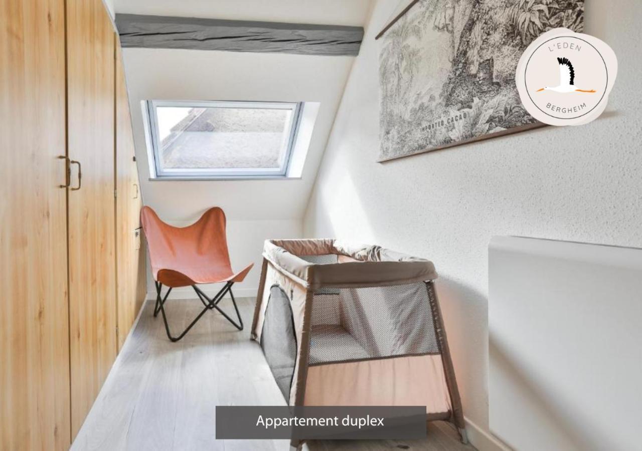Appartements Duplex 3 Et 4 Personnes - Climatisation - Village Elu Parmi Les "Plus Beaux Villages De France" - Route Des Vins - Centre Alsace Bergheim Extérieur photo