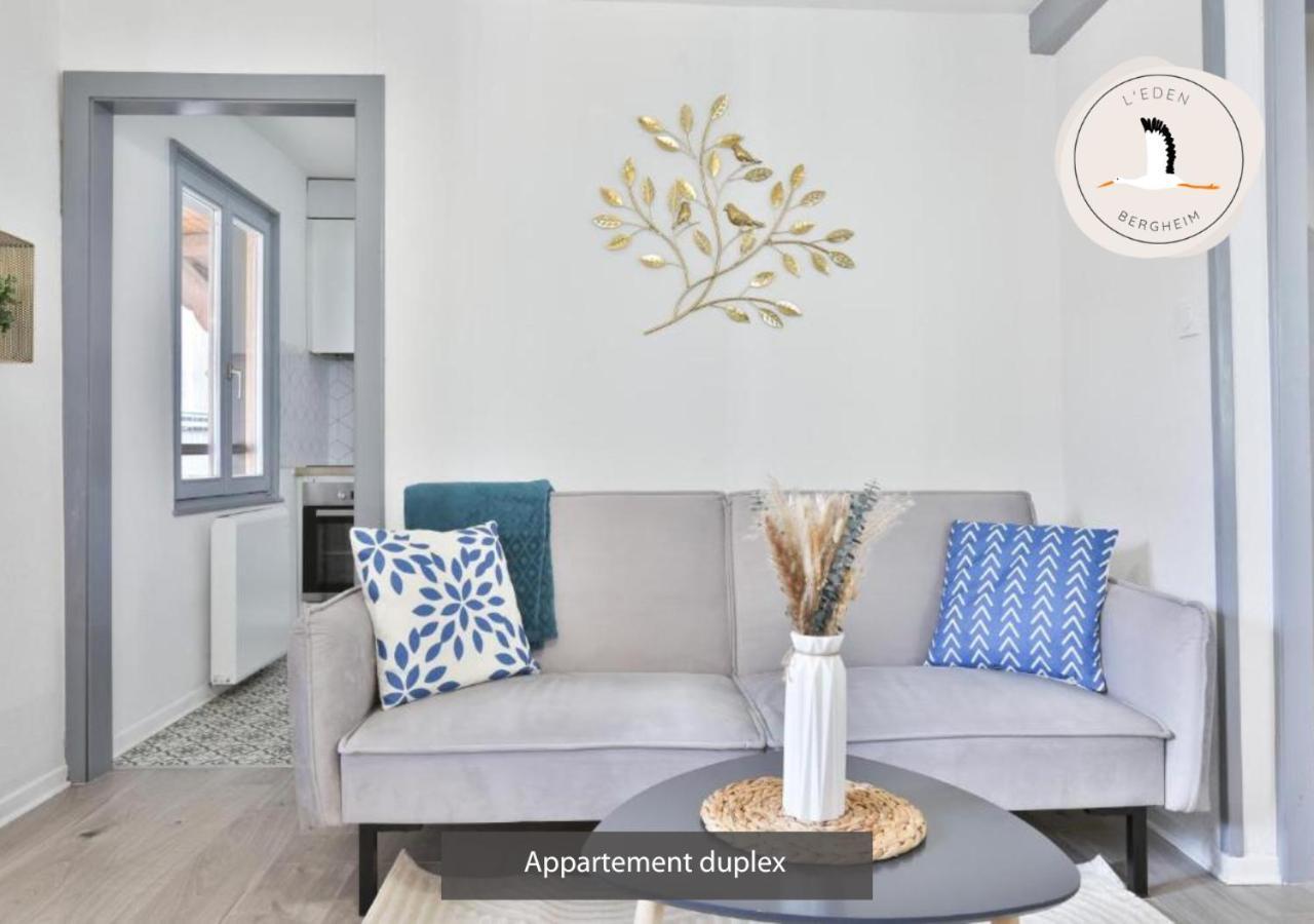 Appartements Duplex 3 Et 4 Personnes - Climatisation - Village Elu Parmi Les "Plus Beaux Villages De France" - Route Des Vins - Centre Alsace Bergheim Extérieur photo