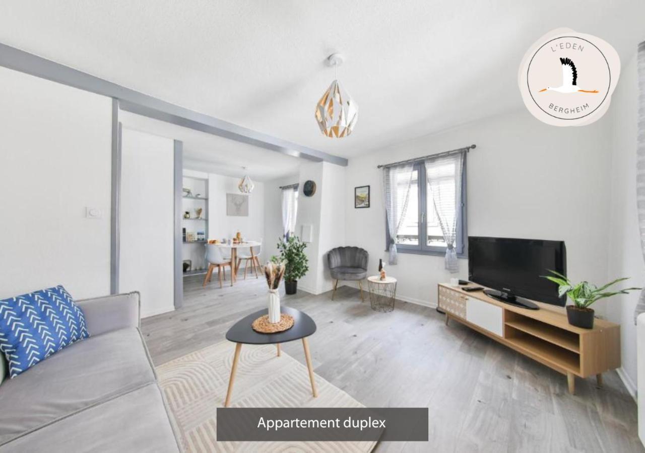 Appartements Duplex 3 Et 4 Personnes - Climatisation - Village Elu Parmi Les "Plus Beaux Villages De France" - Route Des Vins - Centre Alsace Bergheim Extérieur photo